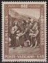 Vatican City State - 1963 - Religión - 15 Liras - Castaño - Vaticano, Religion - Scott 356 - Miracle of the Loaves & Fishes by Murillo - 0